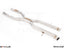 Mercedes-Benz X166 GL-Class (SUV) 2012-2019 Full Cat-Back LSR Mid Resonator Delete Pipe (V8 model only)