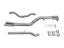 MAD BMW F8x M3 M4 S55 Single Midpipe (Brace Included)