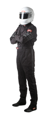 RaceQuip Black SFI-1 1-L Suit - 3XL