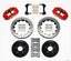 Wilwood Narrow Superlite 6R Front Hat Kit 12.88in Drill Red 1994-2004 Mustang