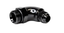 BTR AN FITTING - AN TO ORB ADAPTER - 10 ORB TO 8AN - 90° - BLACK - ADPT-02-008-90