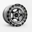 Belak 17x9.5 / 6.25in BS / 6x135mm BP / High Pad / Series 5 - Single Beadlock Wheel