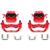 Power Stop 05-07 Infiniti G35 Front Red Calipers w/Brackets - Pair