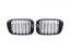 BMW G01 X3 G02 X4 Pre-LCI Dual-Slats Gloss Black Grilles