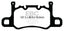 EBC 13-15 Porsche 911 (991) GT3 3.8L (Cast Iron Rotor Only) Bluestuff Rear Brake Pads