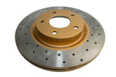 DBA 03-05 350Z / 03-04 G35 / 03-05 G35X Front Drilled & Slotted Street Series Rotor