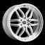 Weld Laguna 22x9.5 6 6x139.7 ET25 BS 6.23 - Gloss SIL MACH