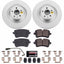 Power Stop 16-18 Audi A7 Quattro Rear Z23 Evolution Sport Coated Brake Kit