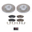 Power Stop 09-19 Nissan 370Z Front Semi-Coated Rotor Kit