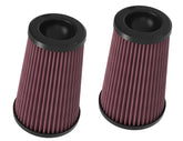 K&N 22-26 Porsche 911 GT3 4.0L H6 High-Flow Replacement Air Filter - Qty 2