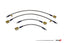 AMS Performance 2009+ Nissan GT-R R35 Alpha Short Route Style Stainless Steel Brake Lines