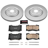 Power Stop 09-13 Infiniti FX50 Front Z17 Evolution Geomet Coated Brake Kit
