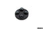IND Logo Black Valve Stem Cap Set