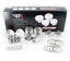 BTR CP PISTON & RING SET - GEN III/IV LS - 4.030" BORE - 3.622" STROKE - 6.125" ROD - 2CC FLAT TOP - BTRCP-LS40301300-FT-8