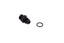 BTR AN FITTINGS - AN TO ORB ADAPTER - 6 ORB TO -6AN - BLACK - ADPT-02-003