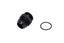 BTR AN FITTINGS - AN TO ORB ADAPTER - 16 ORB TO -16AN - BLACK - ADPT-02-016