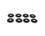 BTR VALVE SPRING LOCATOR - GEN V LT4 INTAKE SET OF 8 - .520" ID - .045" THICK - SL520045-8