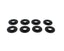BTR VALVE SPRING LOCATOR - GEN V LT4 EXHAUST SET OF 8 - 0.521" ID - .060 THICK - SL520060-8