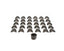 BTR VALVE LOCK SET - LS1 - RADIUS GROOVE - 7° - 8mm - STANDARD HEIGHT - VLM78MMLSBLS-16