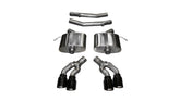 Corsa 2016 Cadillac CTS V 6.2L V8 2.75in Black Sport Axle-Back Exhaust