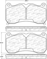 StopTech Street Brake Pads - Front