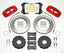 Wilwood AERO6 Front Hat Kit 14.25 Red 2014-Up Corvette C7 w/Lines