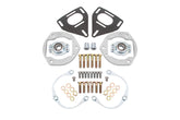 BMR 16-24 Chevy Camaro Caster Camber Plates - Black Hammertone