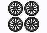 Ford Racing 15-16 Mustang GT 19X9 and 19X9.5 Wheel Set with TPMS Kit - Matte Black