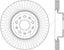 StopTech 14-18 Cadillac CTS Cryo-Stop Front Premium Rotor