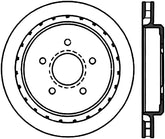 StopTech Power Slot 97-04 Chevy Corvette Slotted Right Rear CRYO Rotor