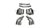Corsa 2016 Cadillac CTS V Sedan 6.2L V8 2.75in Polished Sport Axle-Back Exhaust