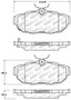 StopTech Street Select Brake Pads - Rear