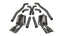 Corsa 12-13 Chevrolet Camaro Coupe ZL1 6.2L V8 Polished Sport Cat-Back + XO Exhaust