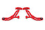 BMR 10-14 Ford Mustang Non-Adj. Lower A-Arms Delrin/Rod End w/ 19mm Tall Ball Joint - Red