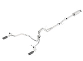Borla 15-16 Ford F150 3.5L EcoBoost Ext. Cab Black Chrome CB Exhaust ATAK Single Split Rear Exit