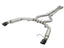aFe MACH Force XP 3in 304 SS Sport Tone Cat-Back w/ Black Tips 15-17 Ford Mustang V6-3.7L/V8-5.0L