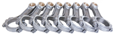 Eagle Ford 289/302 5140 Forged Steel .912in Piston Pin 2.123in Rod Journal I-Beam Con Rods(Set of 8)