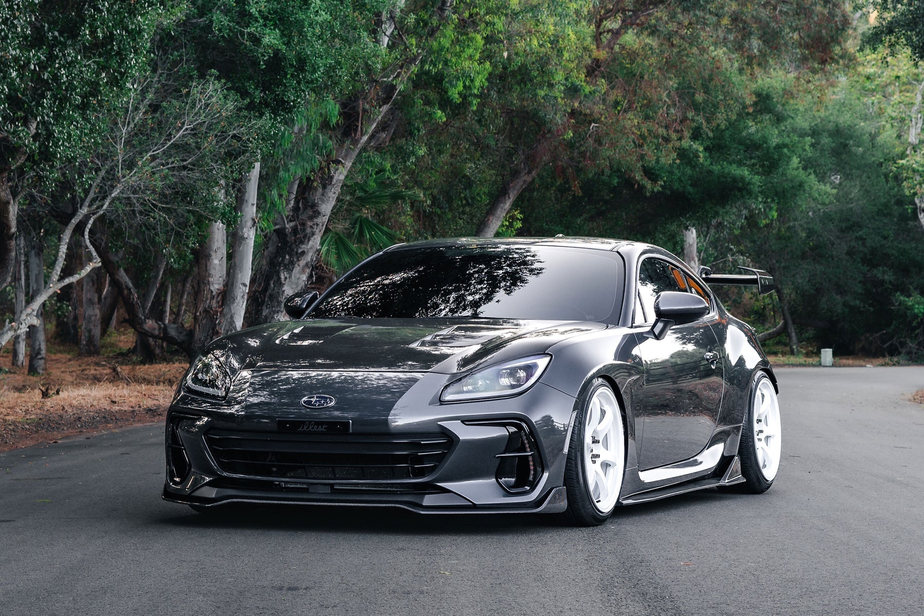 ADRO ZD8 Subaru BRZ Carbon Front Lip Secondary image
