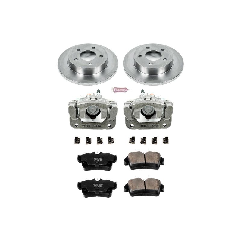 Power Stop 94-04 Ford Mustang Rear Autospecialty Brake Kit w/Calipers Main image