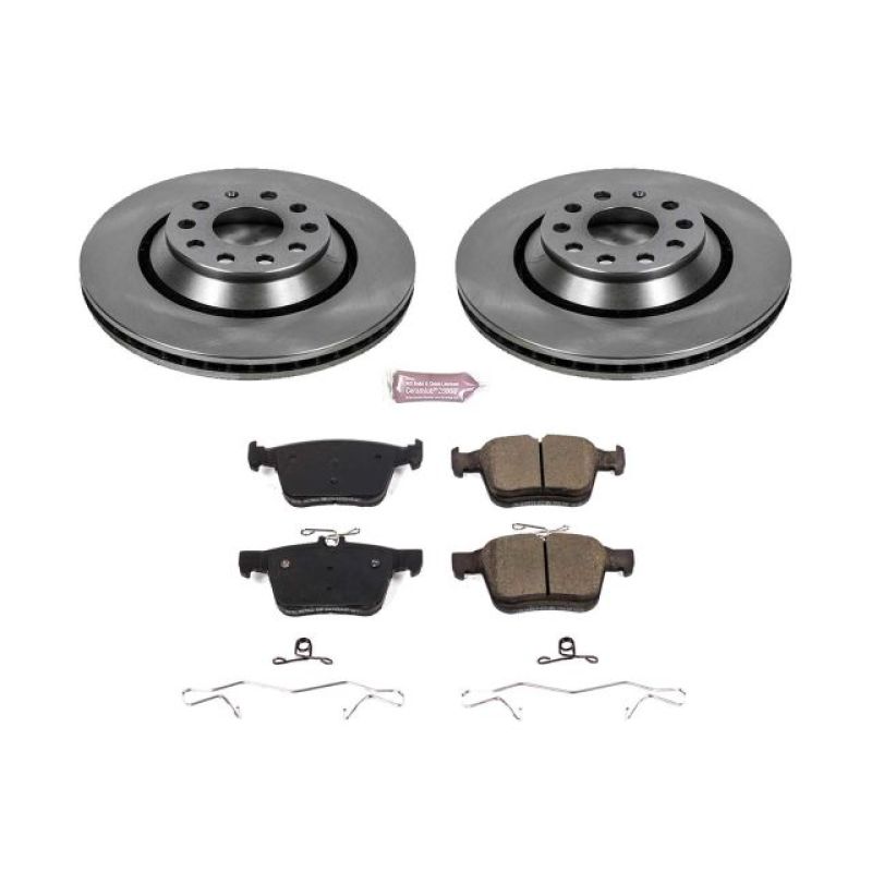 Power Stop 17-18 Audi RS3 Rear Autospecialty Brake Kit Main image