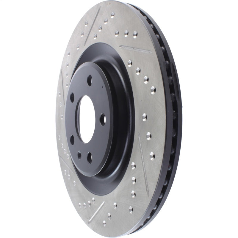 StopTech Slotted & Drilled Sport Brake Rotor (view 3)