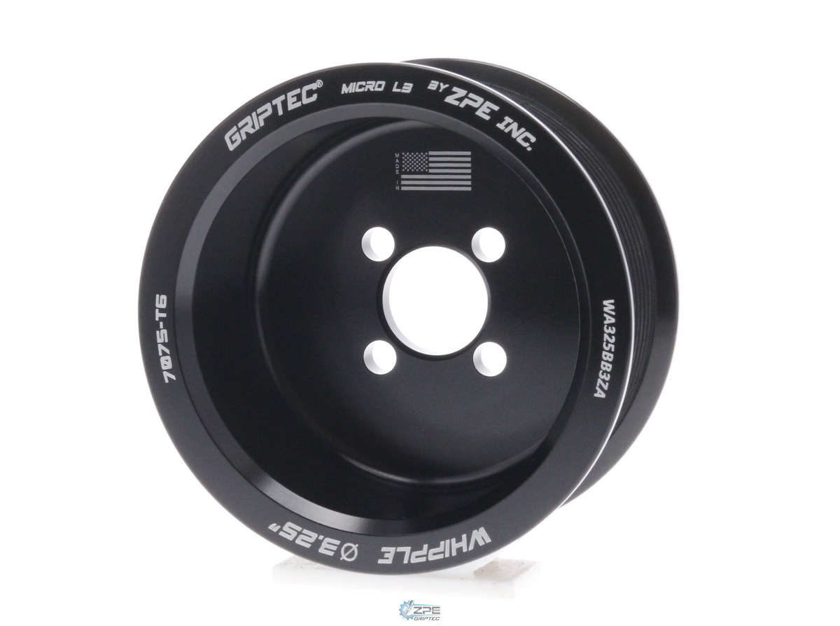 ZPE GripTec® Whipple Cobra 10 Rib Supercharger Pulley
