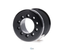 2.40" 11 Rib ZPE GripTec® 2pc LPE LS9 L2 Black Pulley Only