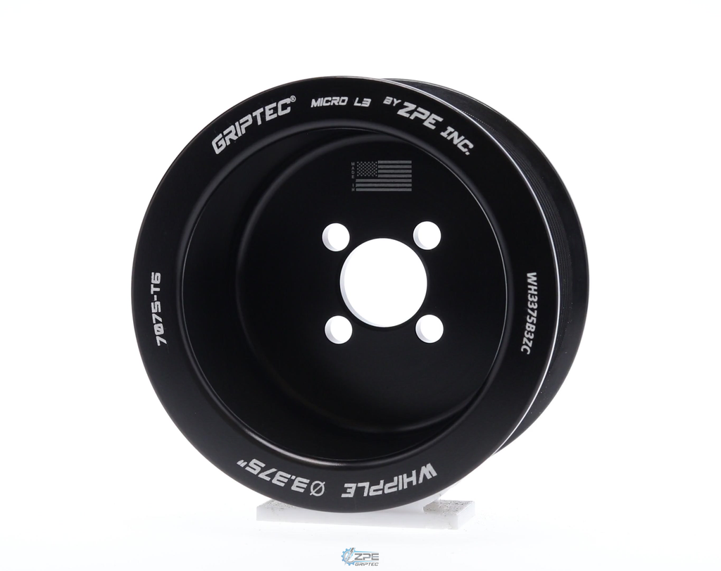 ZPE GripTec® Whipple Standard 12 Rib Supercharger Pulley