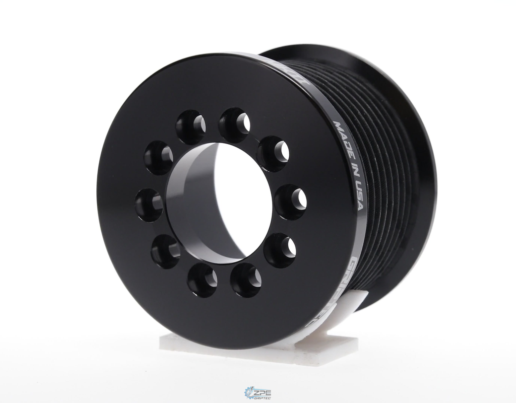 ZPE GripTec® 2pc MKII LSA 10 Rib Black Supercharger Pulley