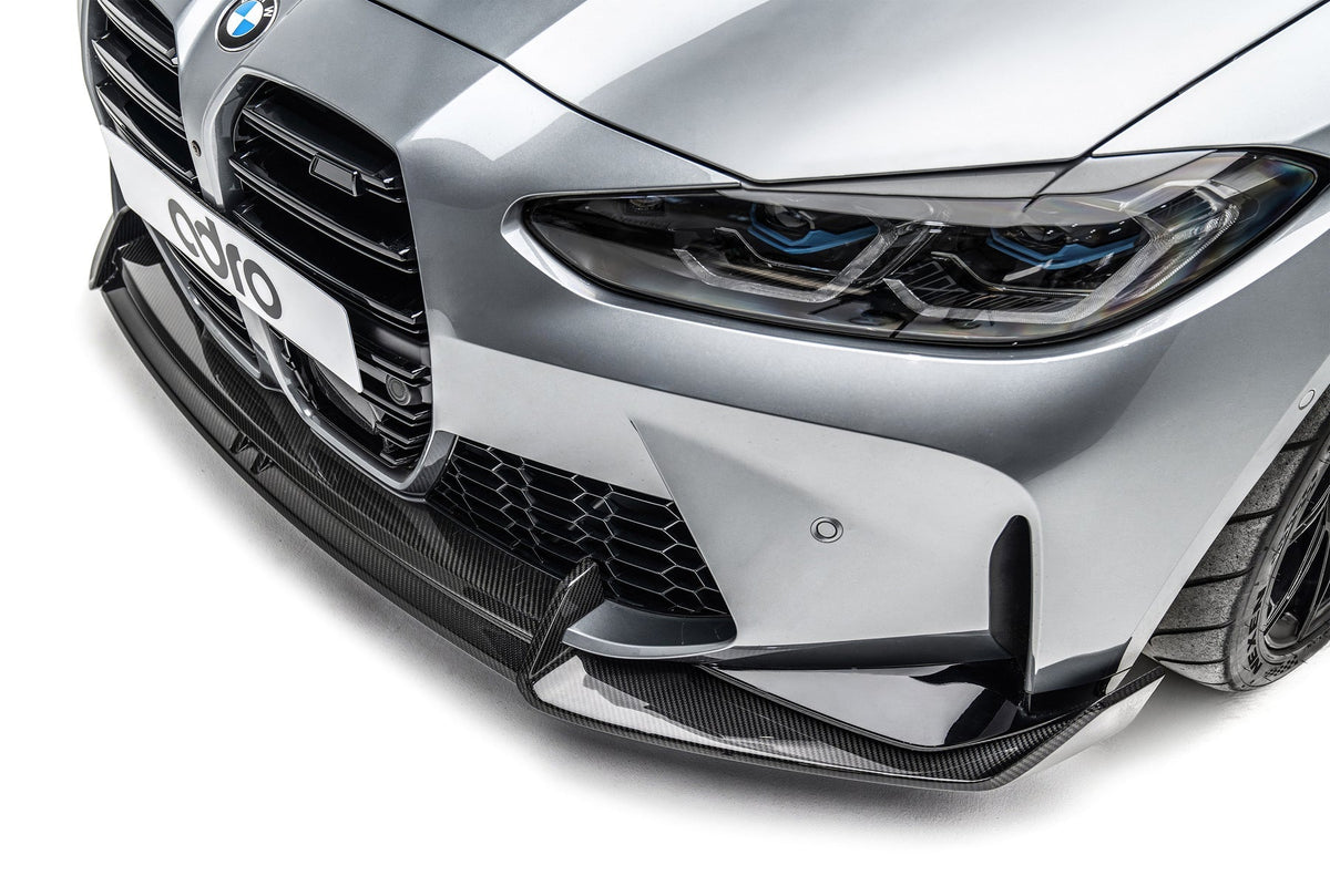ADRO G8X M3 / M4 Carbon Front Lip - OE Bumper