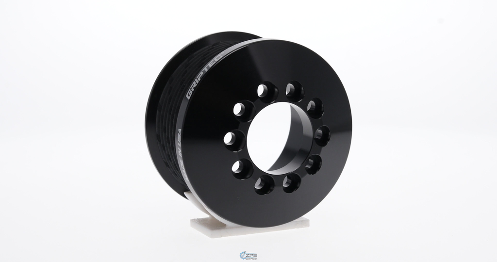 2.75" 8 Rib ZPE GripTec® 2pc MKII LT4 L2V Black Pulley Only