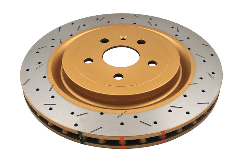 DBA 2010+ Camaro V8 SS Rear Drilled & Slotted 4000 Series Rotor Main image