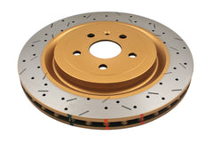 DBA 2010+ Camaro V8 SS Rear Drilled & Slotted 4000 Series Rotor