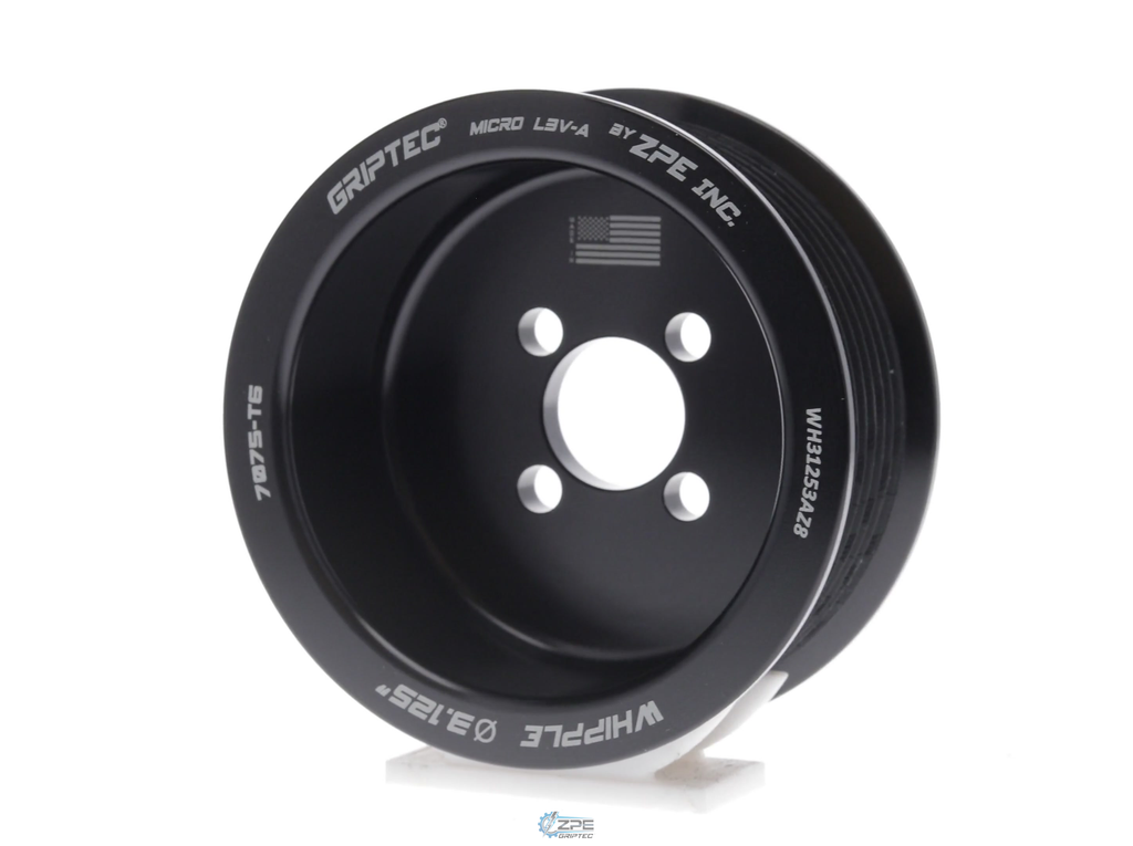 ZPE GripTec® Whipple Standard 8 Rib Supercharger Pulley